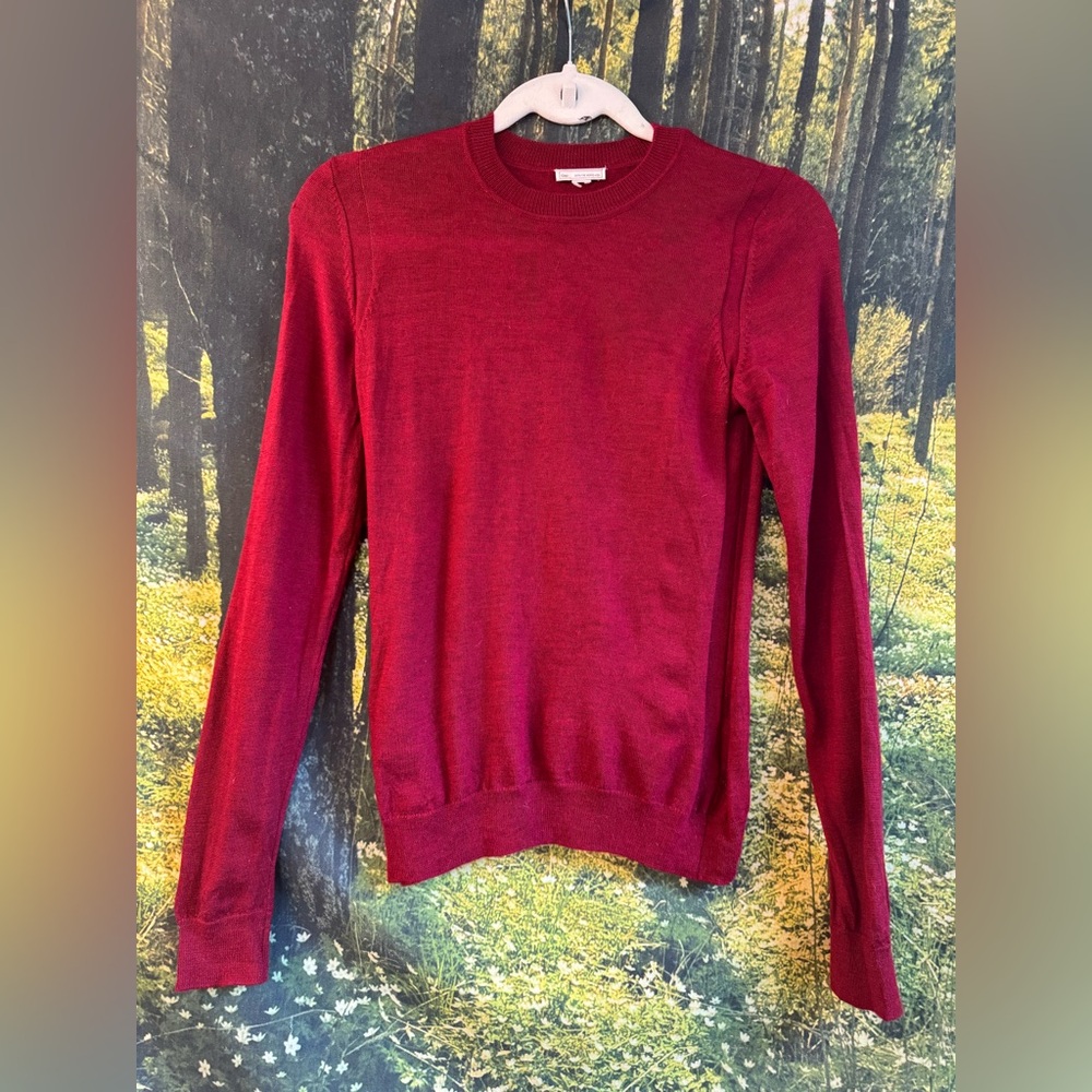 🧶 1. Gap Red Extra Fine Merino Wool Sweater – Size XS (GUC)